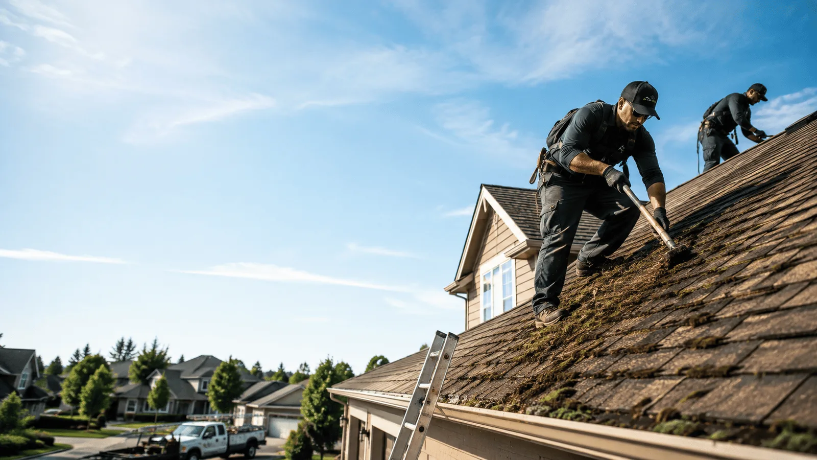 Roof Moss Removal in Mona, UT near me